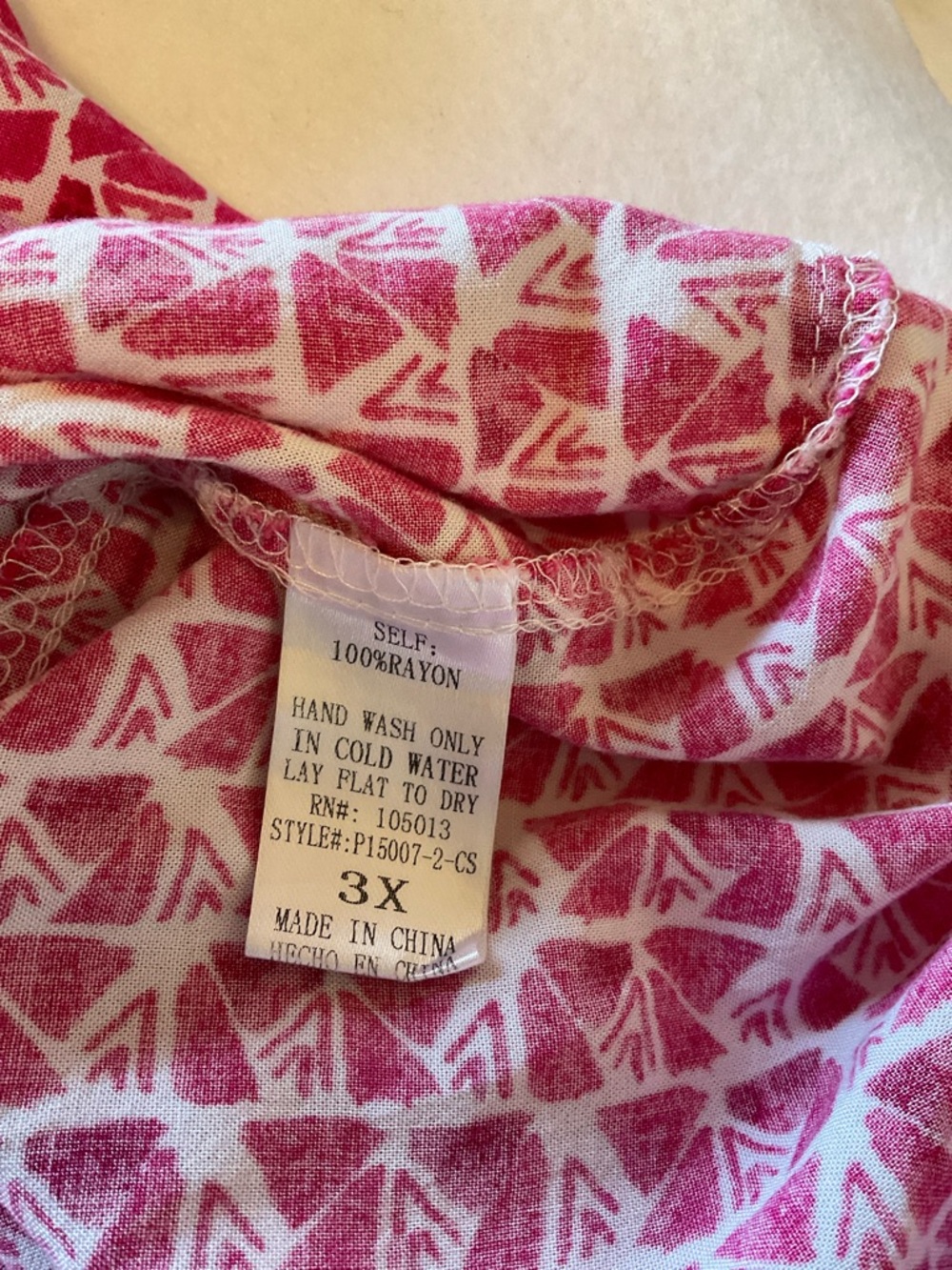 ChicSoul Fun Floaty Lightweight Top. Size 3X - Picture 7 of 7